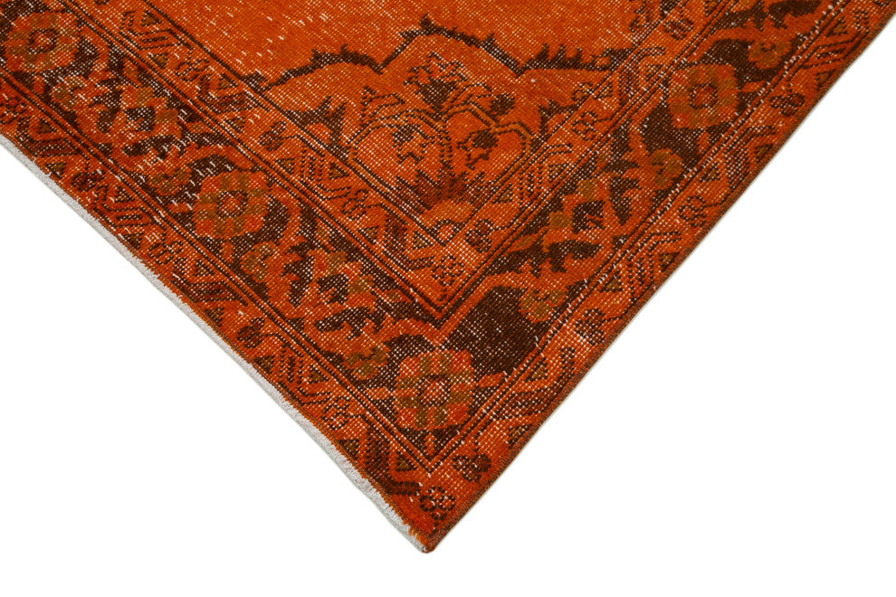Rug N Carpet - Handmade Anatolian 4' 8" x 12' 4" Antique Runner Rug