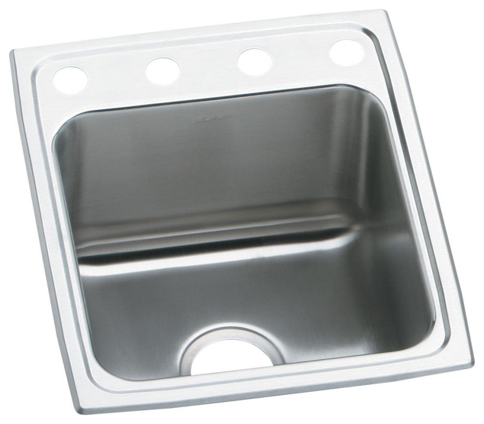 DLR172010OS4 Lustertone Classic Stainless Steel 17" x 20" Drop-in Sink