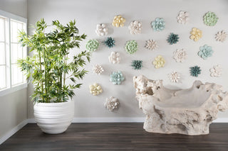 Topsy Turvy Succulent Wall Art, Jade