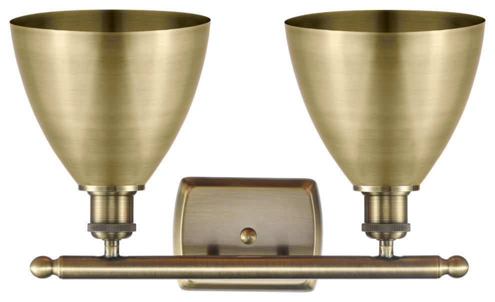 Ballston Dome Bath Vanity Light, Antique Brass, Antique Brass
