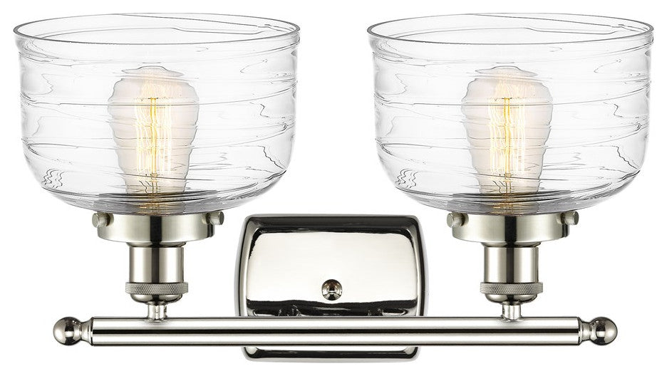 Innovations 916-2W-PN-G713-LED 2-Light Bath Vanity Light, Polished Nickel