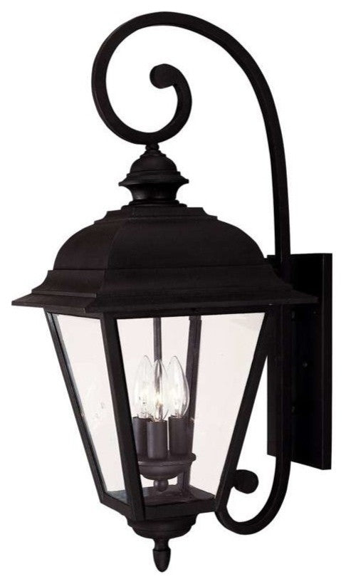 Savoy 5-1602-BK, Westover Wall Mount Lantern