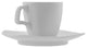 Aurora Square Demi Cup and Saucers, Set of 6