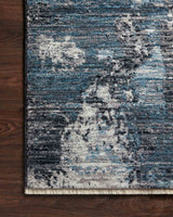 Samra SAM-05 Dove/Sky 2'7"x8' Area Rug
