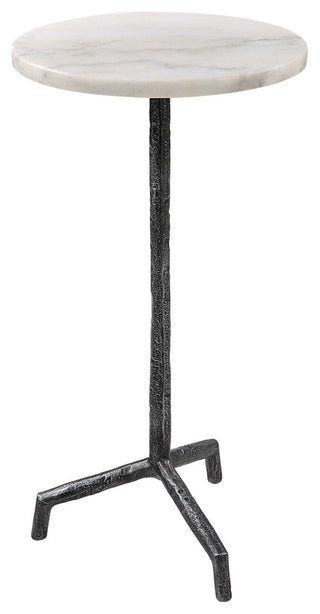 Uttermost 22897 Puritan 12"W Pub Table - Black / White