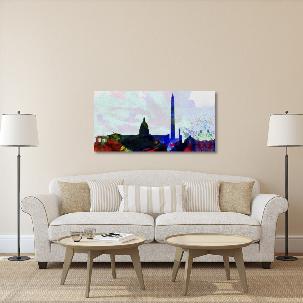 "Washington DC City Skyline 2" Fine Art Print