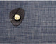 Basketweave Table Mat, Denim