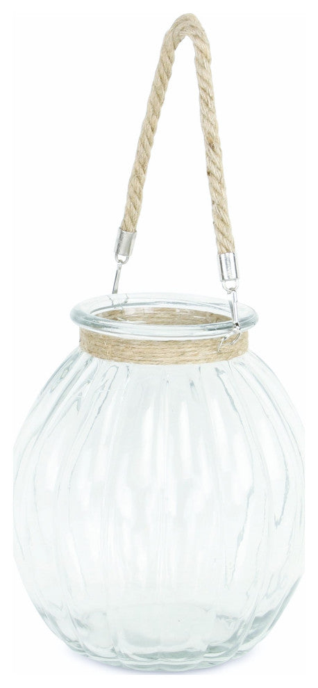 Del Mar Rope Glass Jar