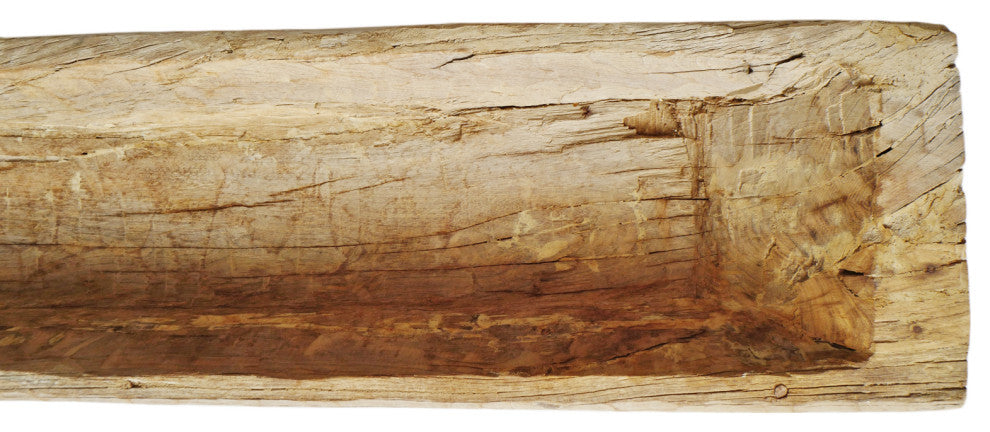 Consigned Old Narrow Wood Trough 4