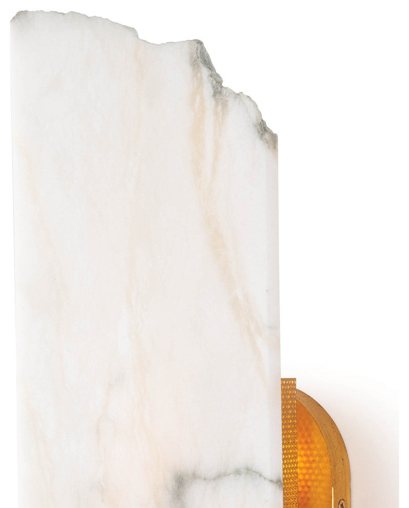 Jonah Alabaster Sconce
