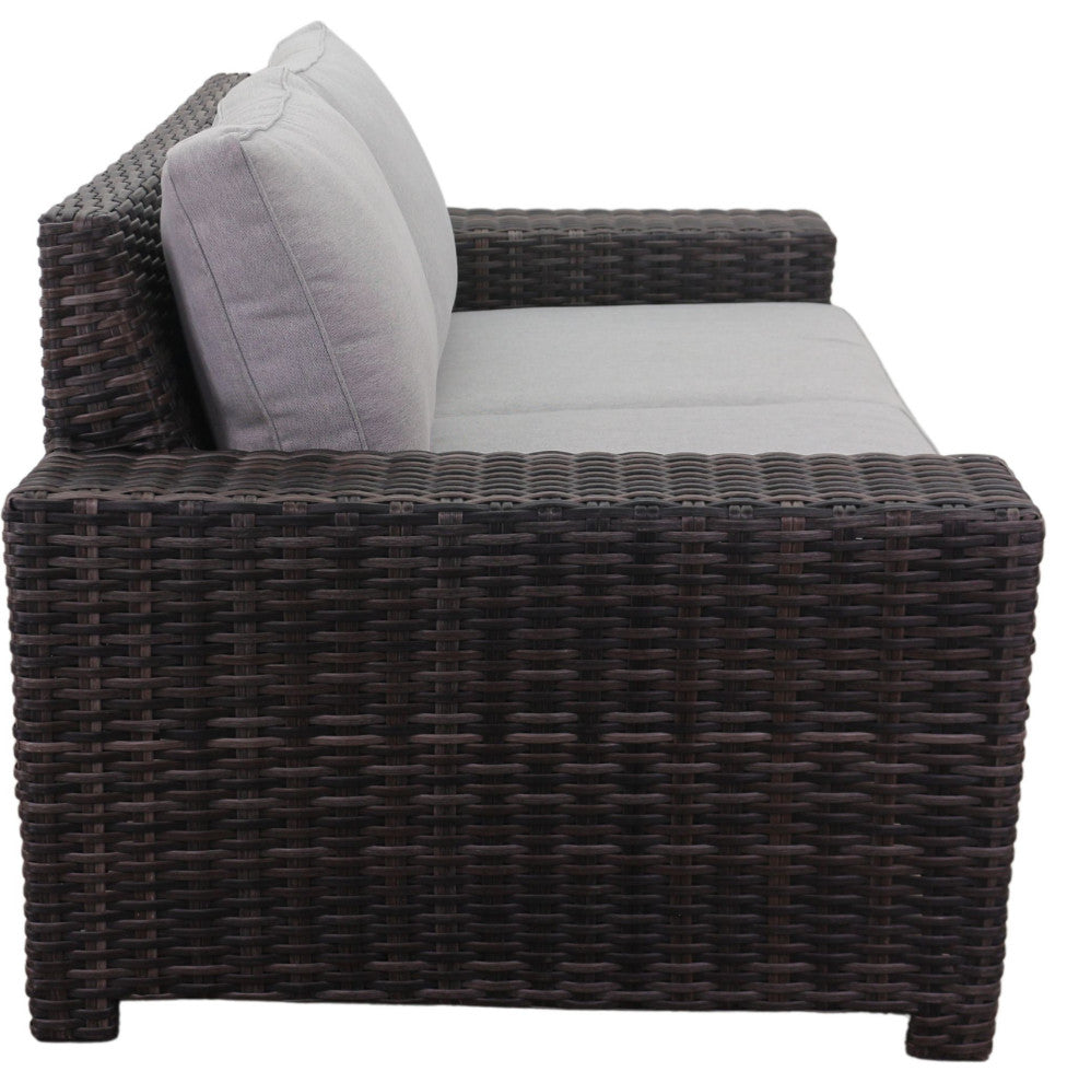 Courtyard Casual St Lucia Loveseat With Cushions