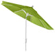 9' Round 360 Rotating Auto Tilt Umbrella, White, Sunbrella, Macaw