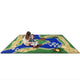 Kid Essentials Rug, Alphabet Trail, 5'4"x7'8"