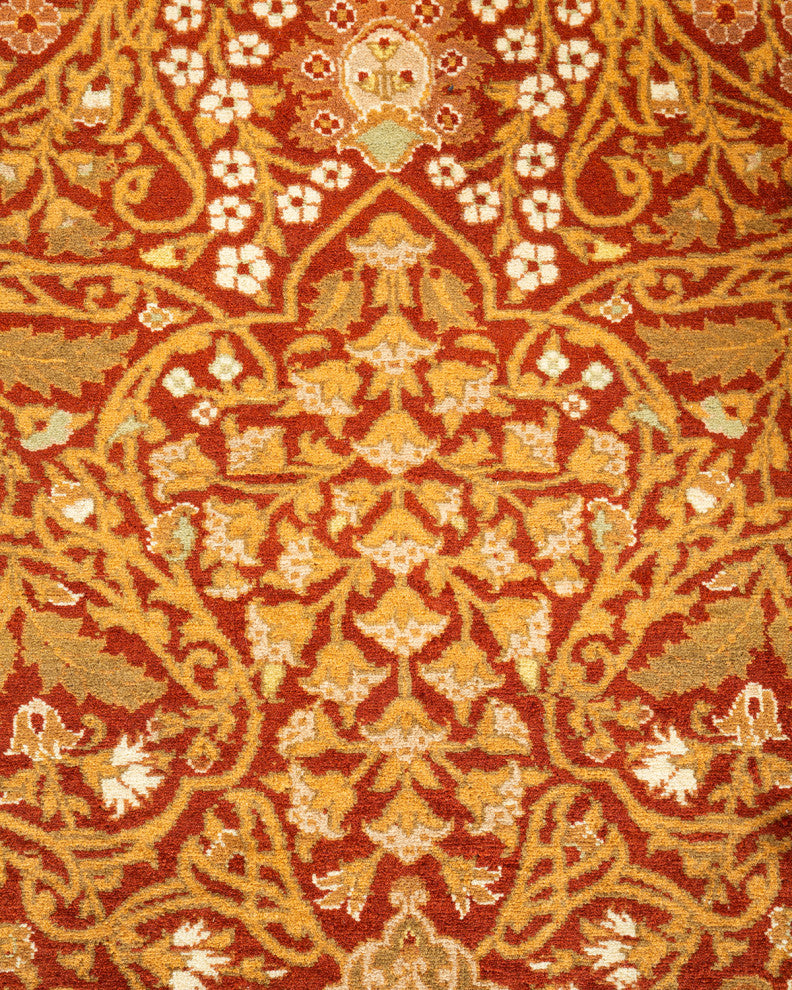 MOGUL, Hand Knotted Area Rug 9' 2" X 6' 1"