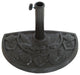 20 Pound Half Round Patio or Deck Umbrella Base by Pure Garden