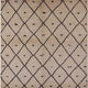 Ahgly Company Indoor Square Mid-Century Modern Area Rugs, 3' Square