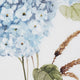American Art Decor Aqua Hydrangea Flower Framed Canvas Wall Art Print - 18"x24"