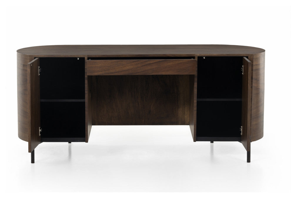 Lunas Executive Desk-Caramel Guanacaste