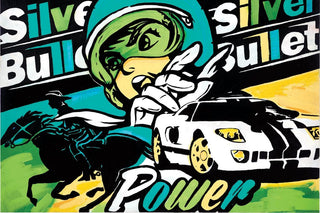 "Silver Bullet" Print on Canvas
