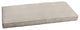 Sunbrella Outdoor Corded Bench Cushion, Cast Silver