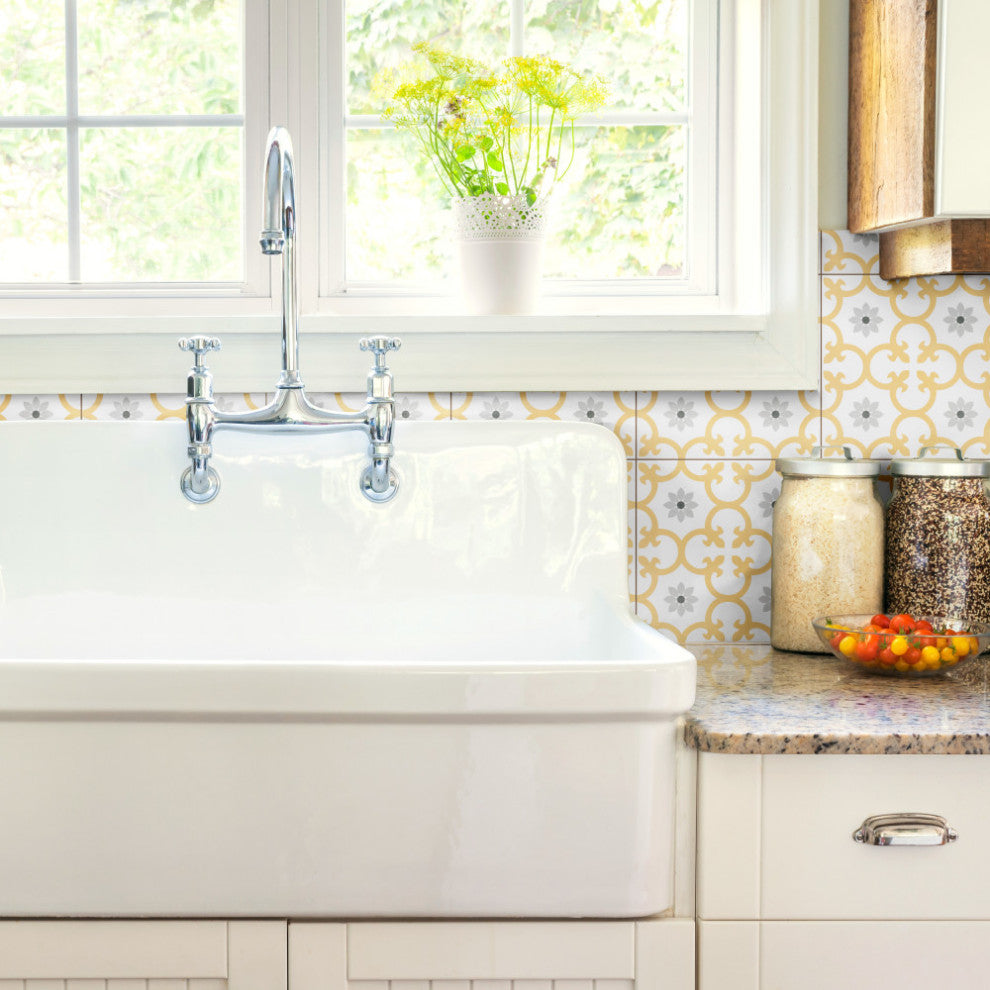 Daria Dandelion Porcelain Floor and Wall Tile