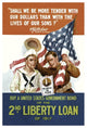 "WWI: 2nd Liberty Loan" Digital Paper Print, 42"x62"