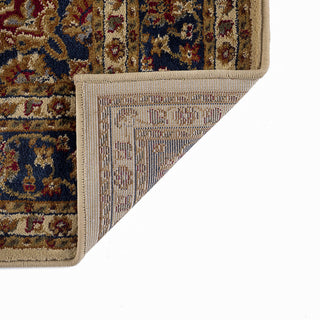 Kirsten Transitional Border Area Rug, Ivory, 6'7'' X 9'6''
