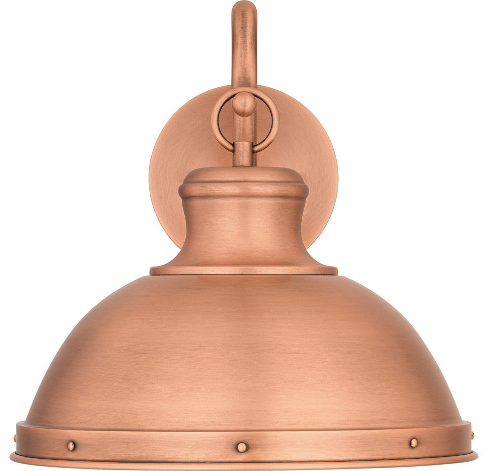 Quoizel JAM8414 Jameson 14" Tall Wall Sconce - Aged Copper