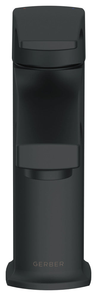 Tribune 1H Bath Faucet 1-Hole Mount, 50/50 Pop-Up Drain 1.2gpm, Satin Black