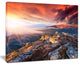 "Colorful Autumn Sky and Mountains" Landscape Photo Wall Art, 40"x30"