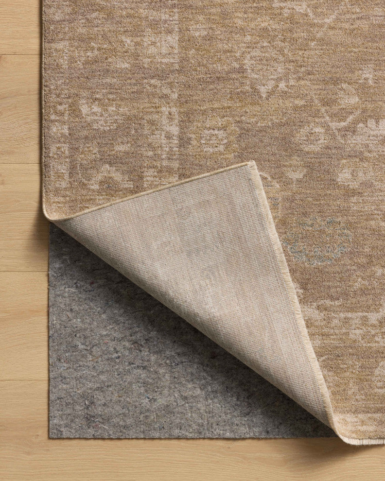 Chris Loves Julia x Loloi Louisa Taupe / Gold 7'-10" x 10' Area Rug