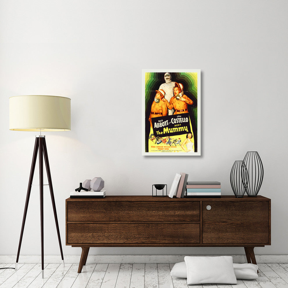 "Abbott & Costello - Meet The Mummy" Canvas by Hollywood Photo Archive, 24x36"