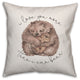 Love Bear 20x20 Throw Pillow