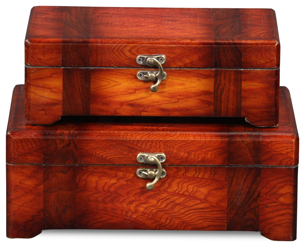 Steamline Wooden Nesting Boxes, Set of 2