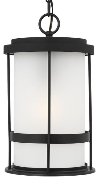 Generation Lighting 6290901EN3 Wilburn 8"W LED Outdoor Mini - Black