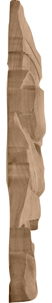 4"W x 4"H x 5/8"D, Small Caputo Corner, Cherry