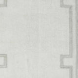 Turin Border Area Rug, Gray, 2'6"x8'