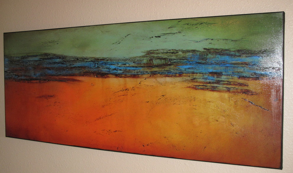 Abstract Modern Wall Painting Fine Art Limited Edition 60" Giclee by ELOISExxx