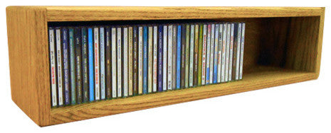 Cd Storage Cabinet, Honey