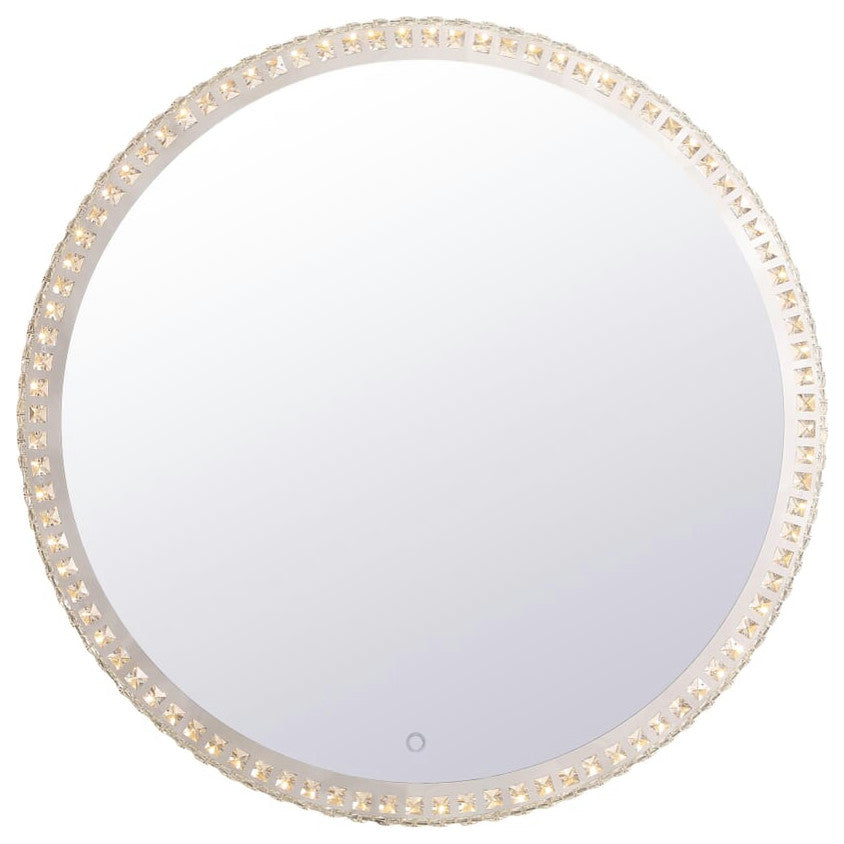 Elegant MRE63636C Evelyn 36" Hardwired LED Mirror