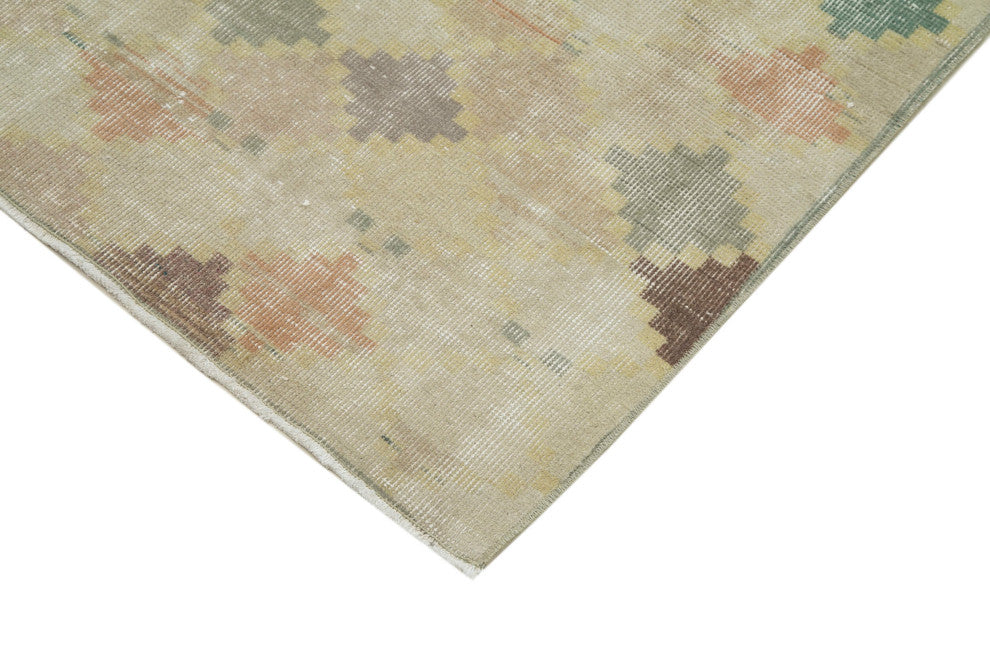Rug N Carpet - Handwoven Turkish 5' 0'' x 9' 10'' Decorative Vintage Rug