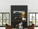 Dogberry Collections Cottage Mantel, Dark Chocolate, 72