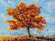 Contemporary Art Clothed With Joy Accent Tile Mural Backsplash, 6"x8", Matte