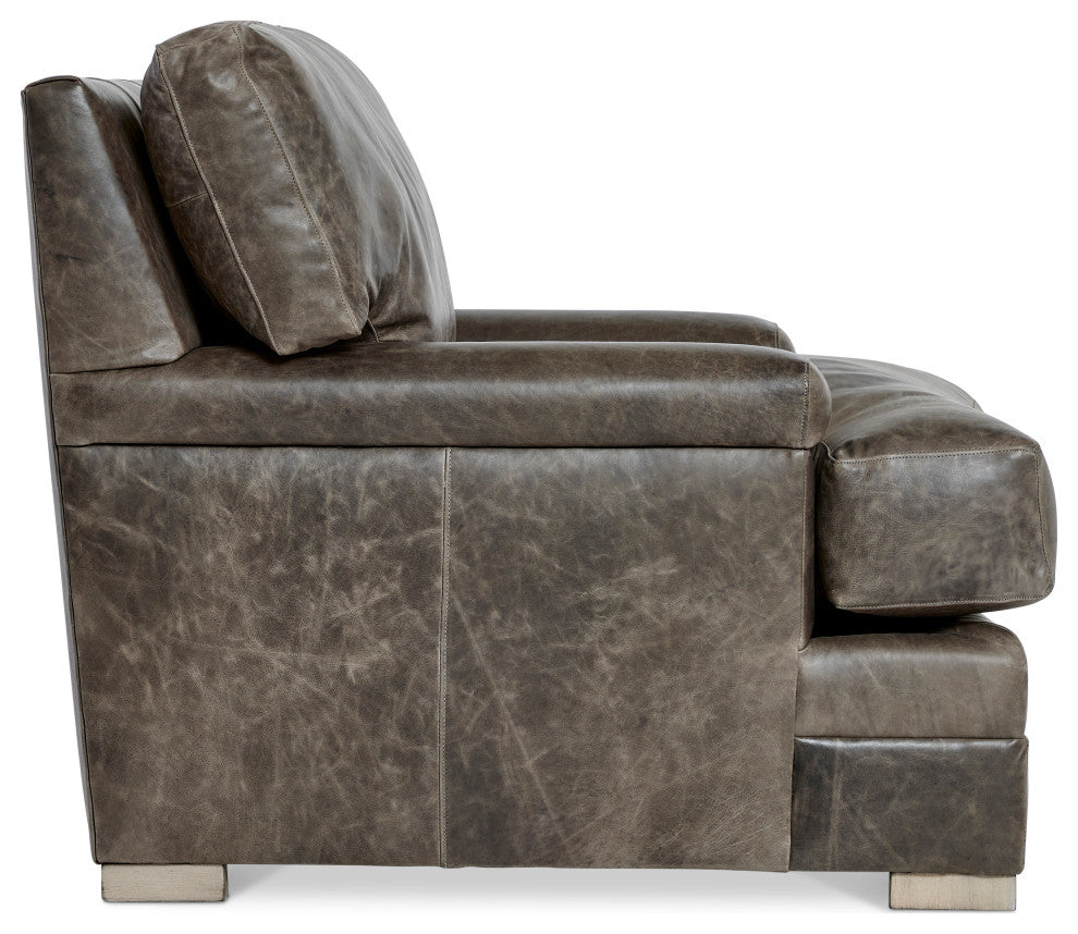 Bernhardt Burnham Leather Chair