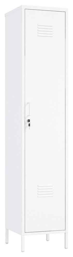 Manhattan Comfort Naomi 15" Single Locker Storage Cabinet