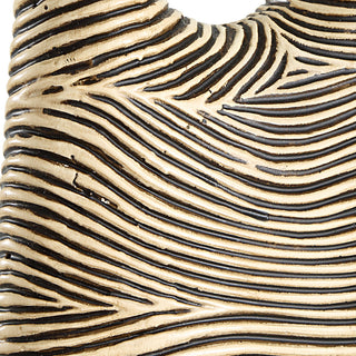 Uttermost 18135 Pochette 27" Tall Abstract Statue - Black / White