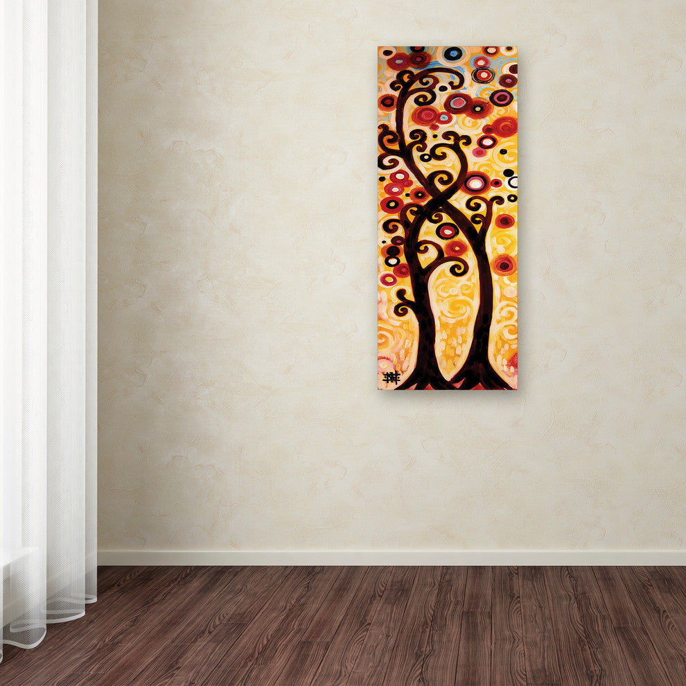 Natasha Wescoat '012' Canvas Art, 10x24