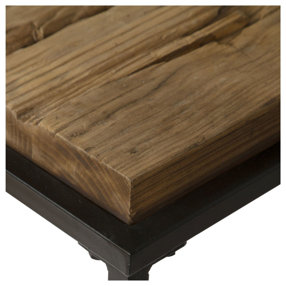 Uttermost 25156 Holston 54"W Rustic Contemporary Salvaged Wood - Reclaimed Wood