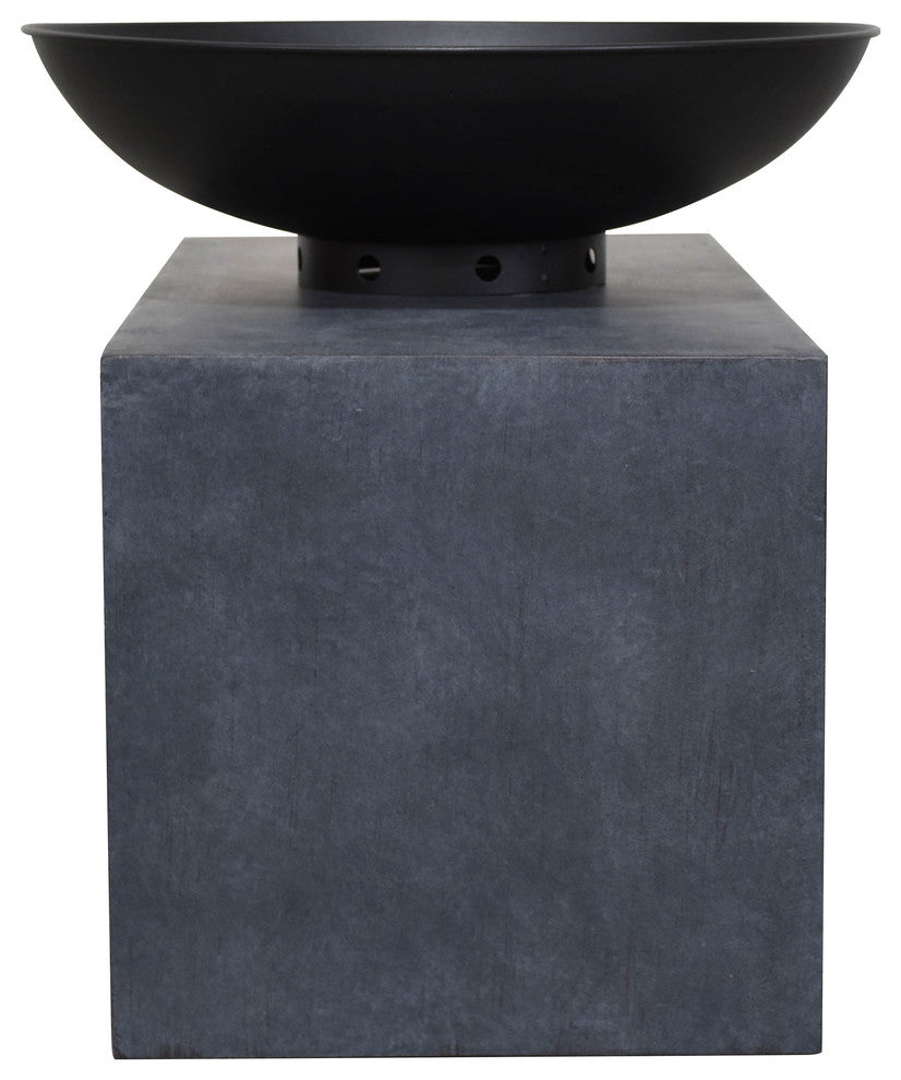 Astella Midas Fire Console, Gray Granite