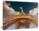 "Beautiful View of Paris Eiffel Tower Under Dark Sky" Wall Art, 20"x12"